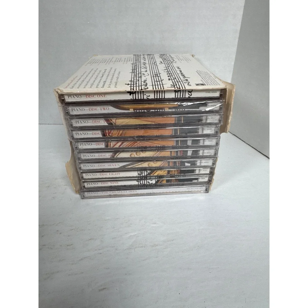 Classical Piano Greatest Hits 10 CD Set Dolby Surround Platinum Disc Collection
